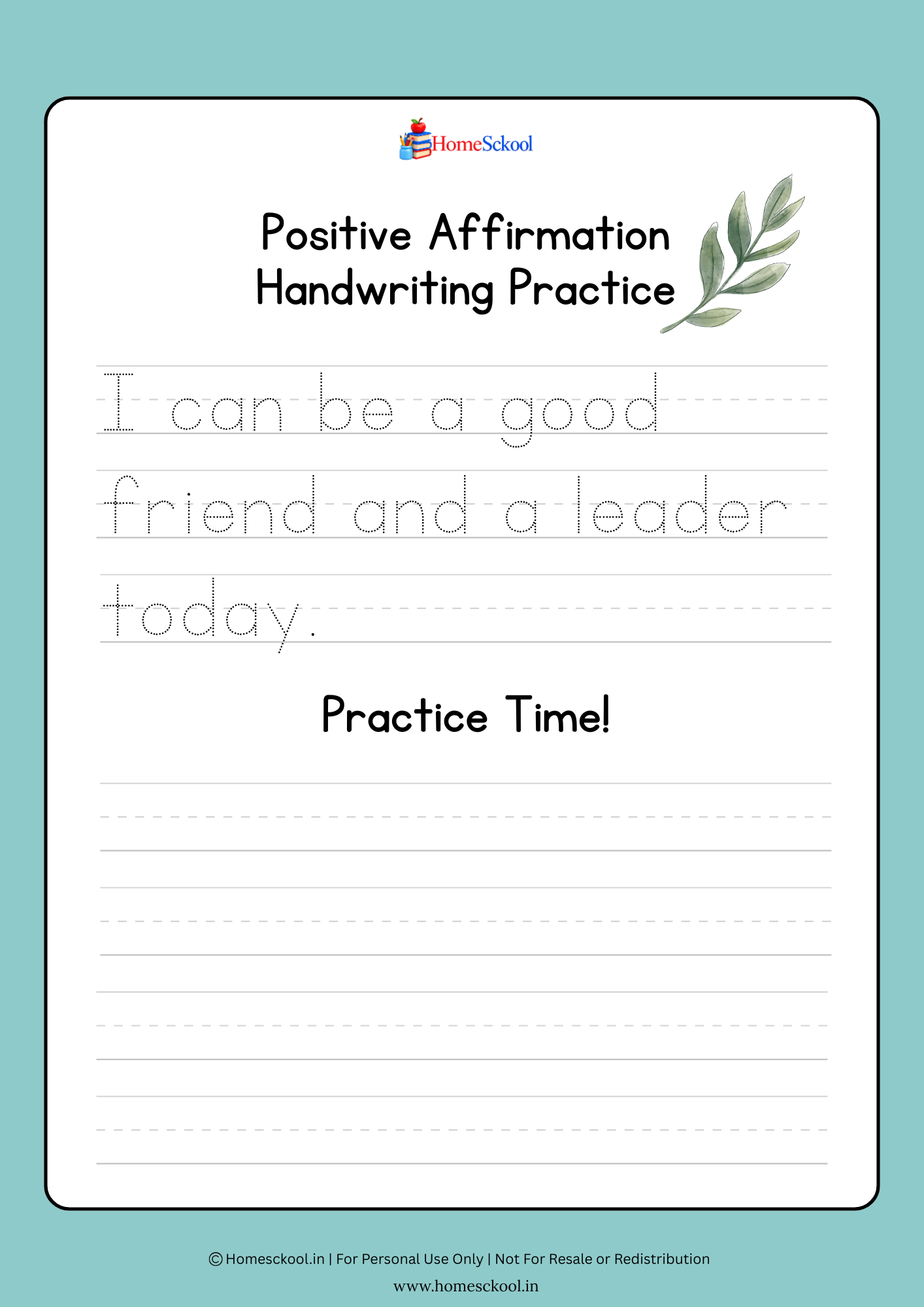 Grade 1 English Writing Practice Workbook (Printable PDF) - Image 5