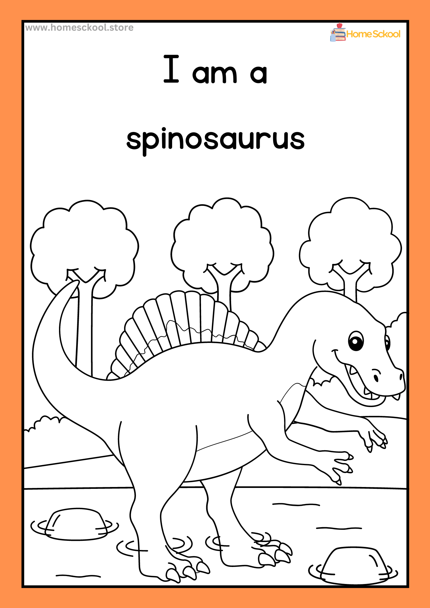 Dinosaurs Coloring workbook High Quality PDF Unlimited Downloads - Image 4
