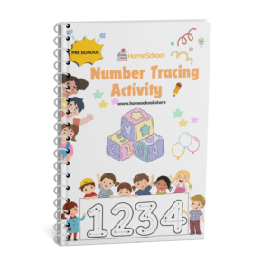 Preschool Tracing Numbers in Colorful Illustrative Style Workbook High Quality PDF Unlimited Downloads