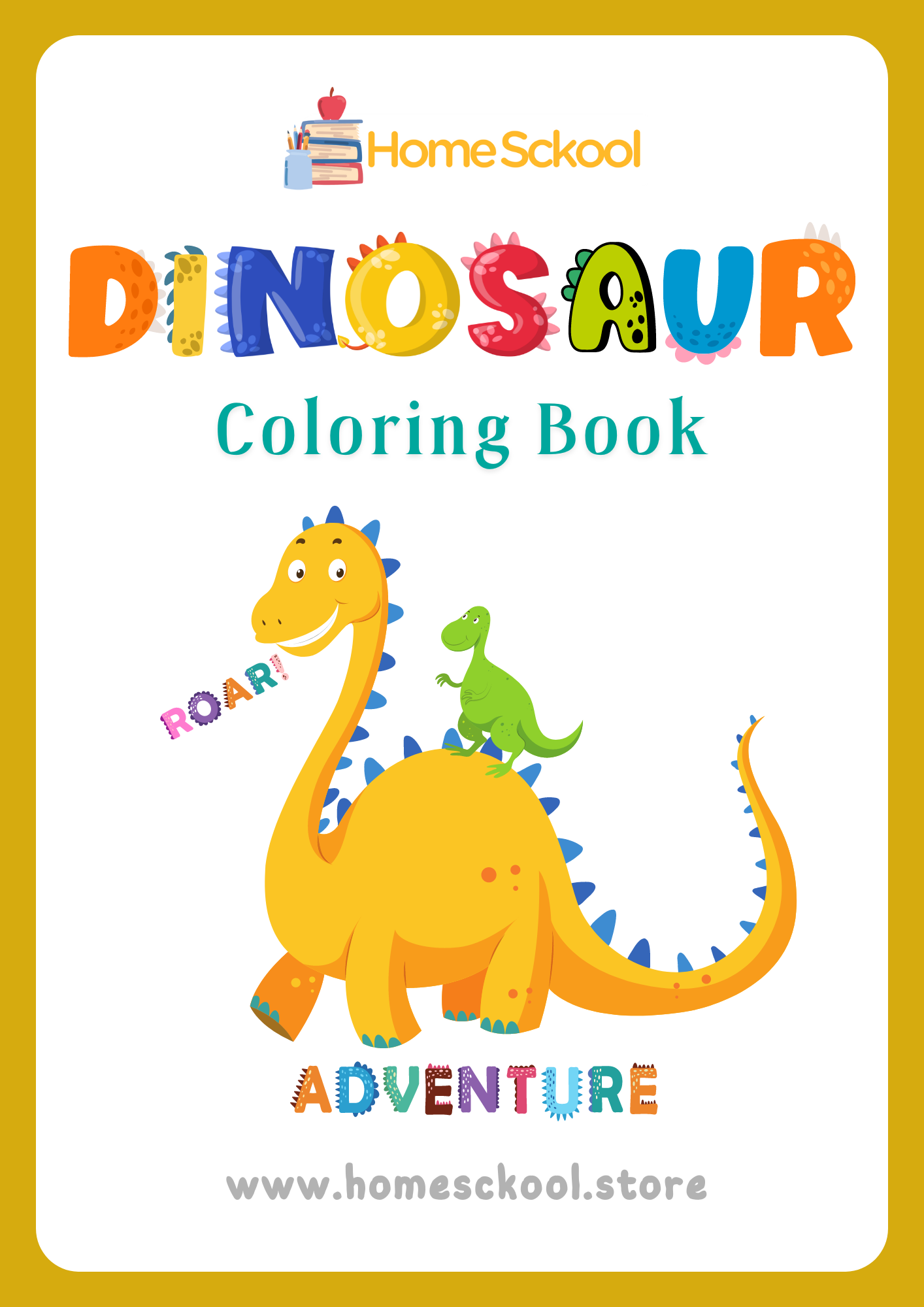 Dinosaurs Coloring workbook High Quality PDF Unlimited Downloads - Image 6