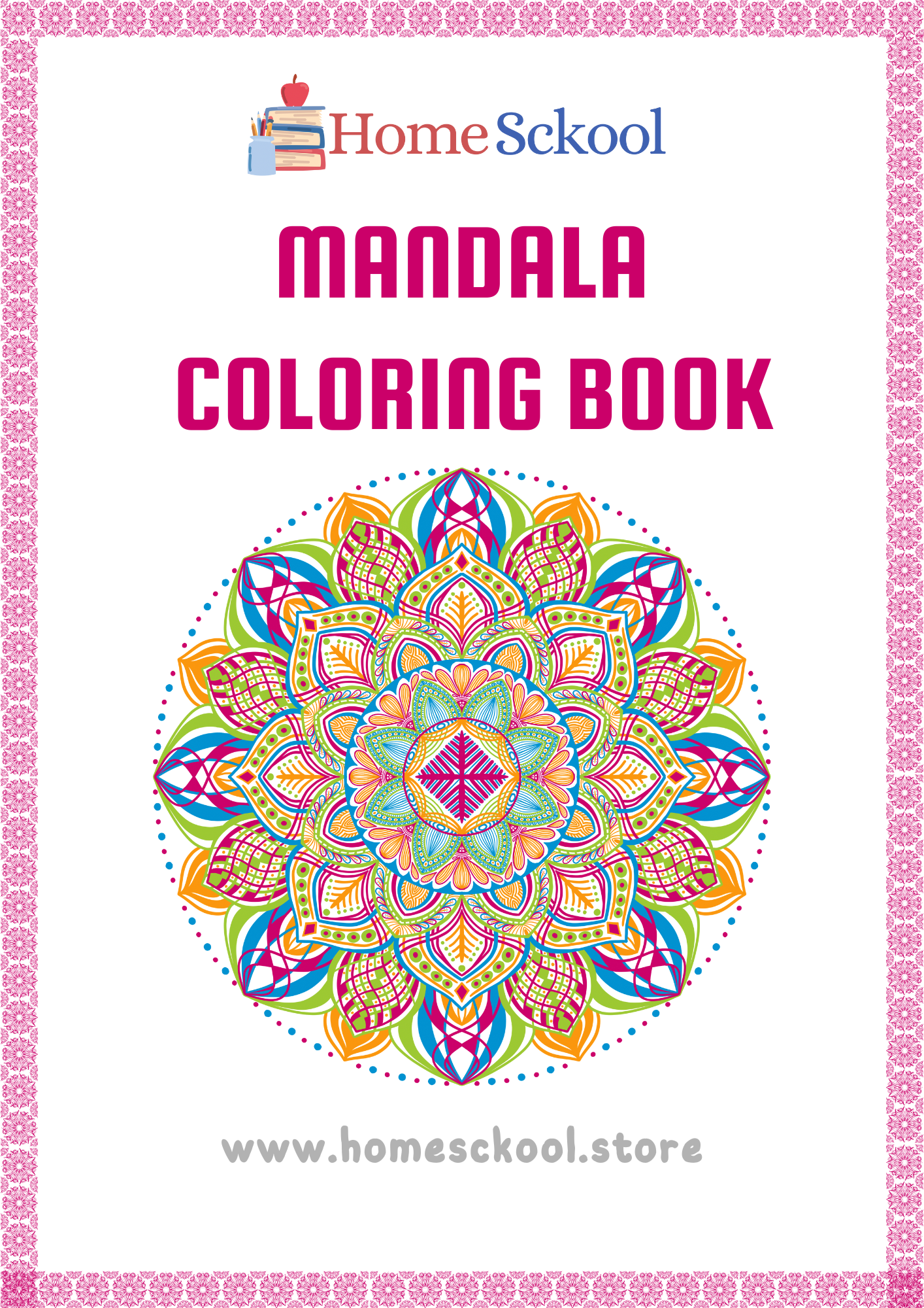 Mandala coloring workbook - Image 2