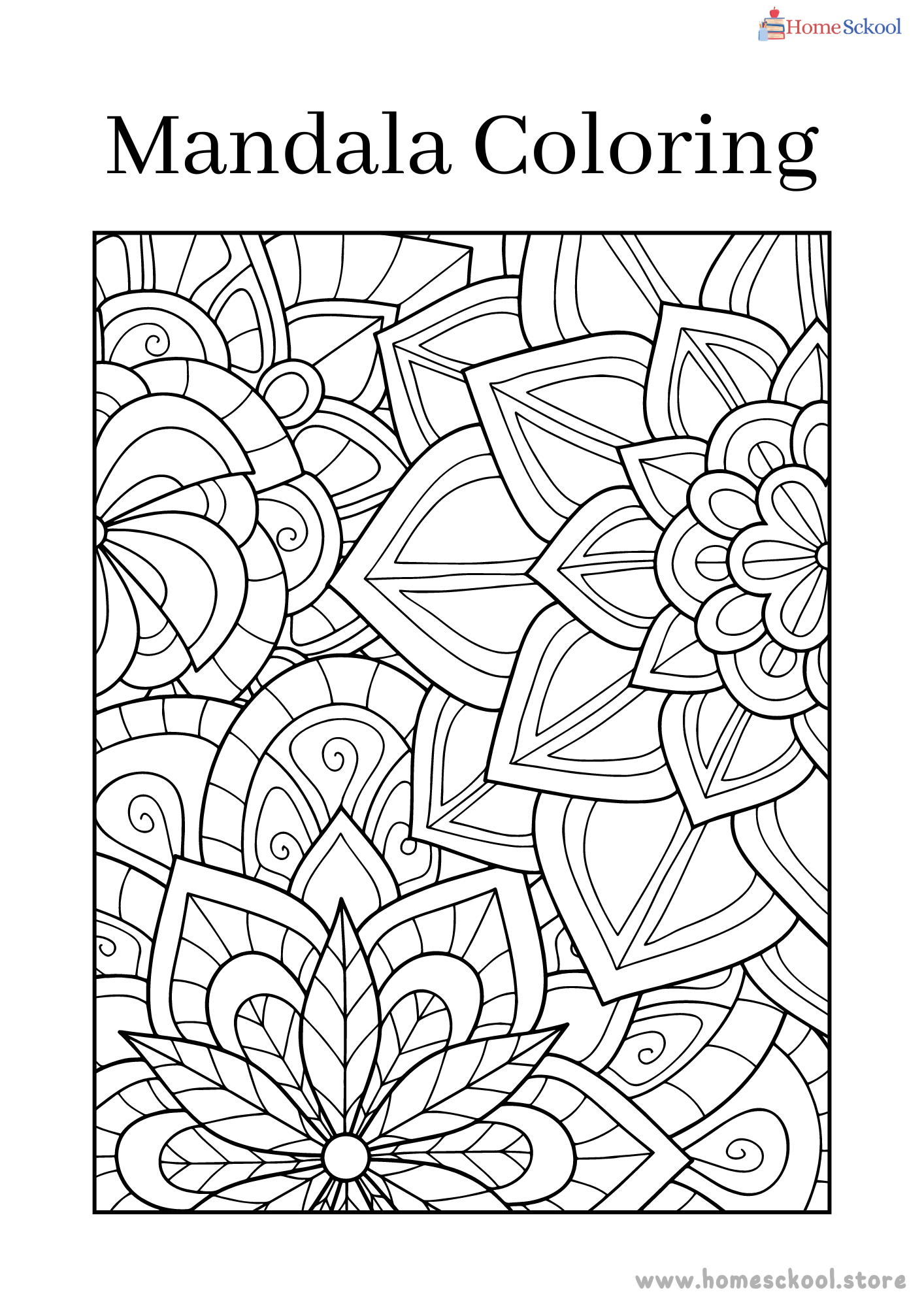 Mandala coloring workbook - Image 6