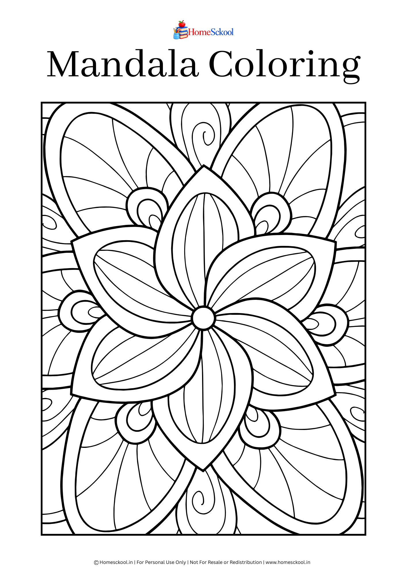 Mandala Coloring Workbook (Printable PDF) - Image 4