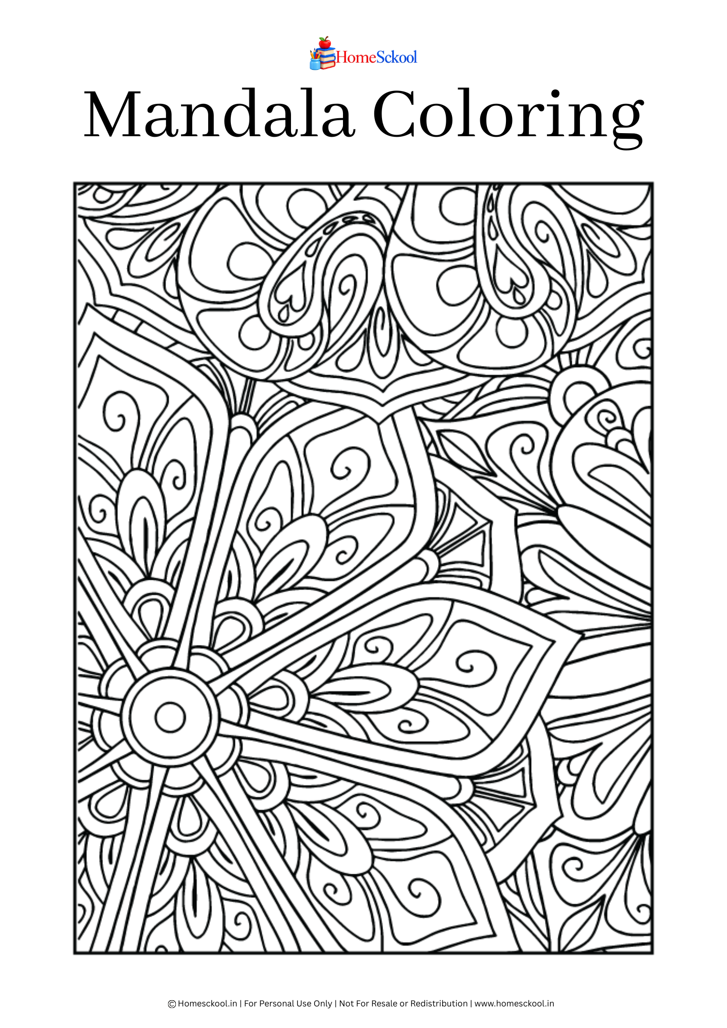 Mandala Coloring Workbook (Printable PDF) - Image 5