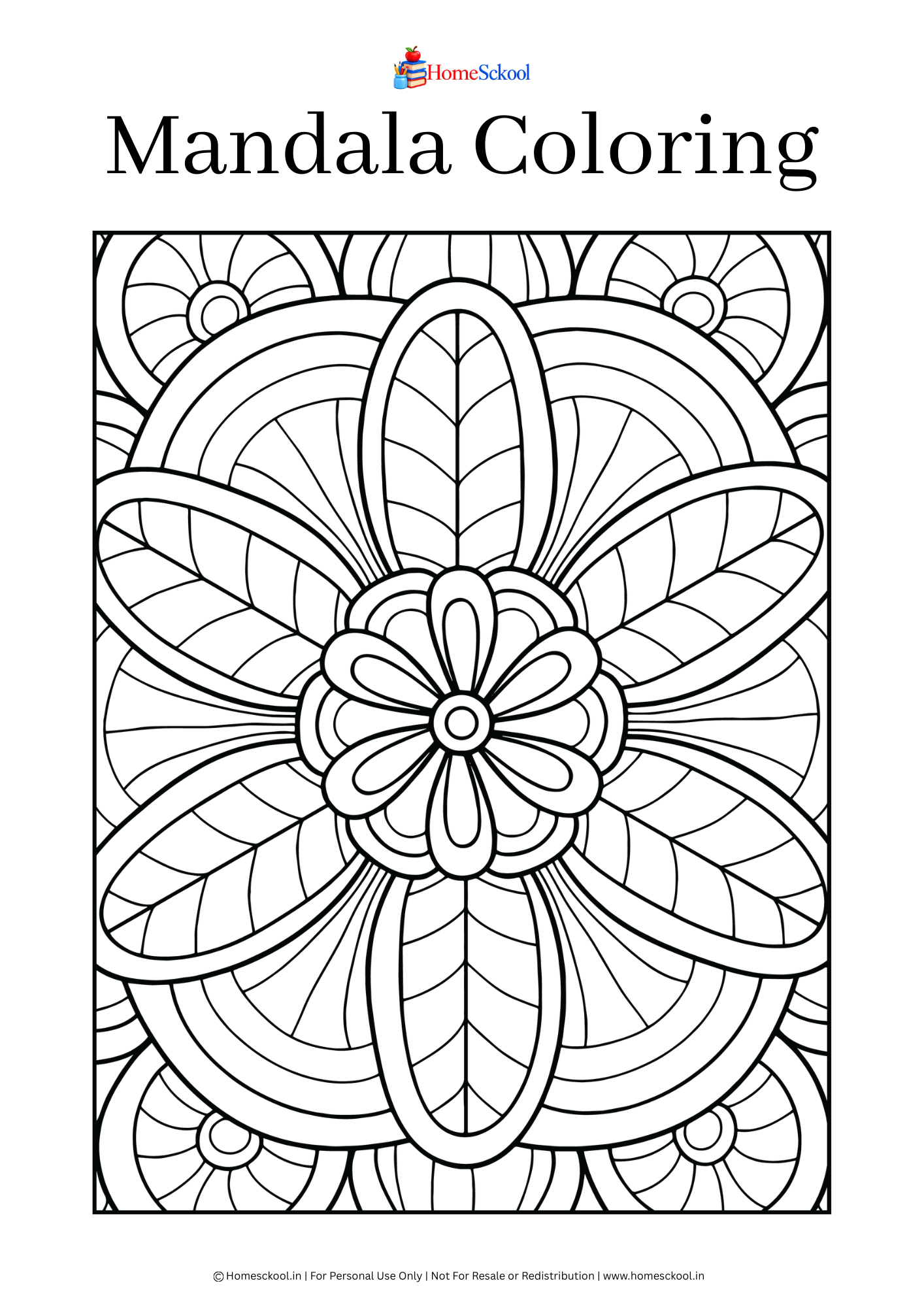 Mandala Coloring Workbook (Printable PDF) - Image 3