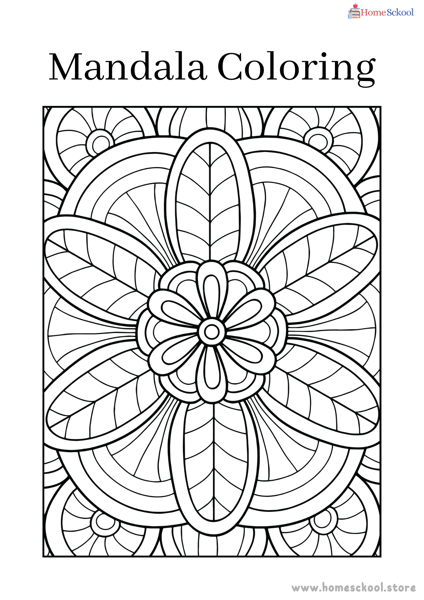 Mandala coloring workbook - Image 3