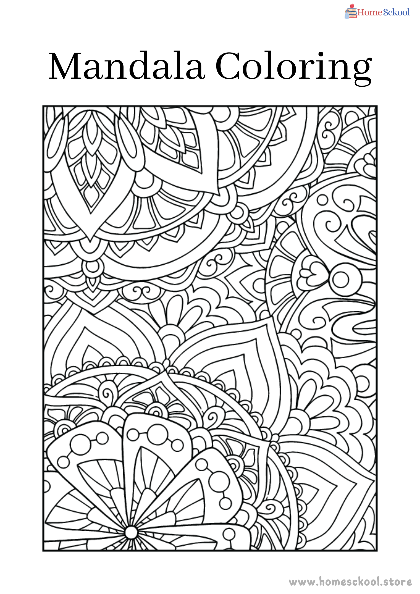 Mandala coloring workbook - Image 4