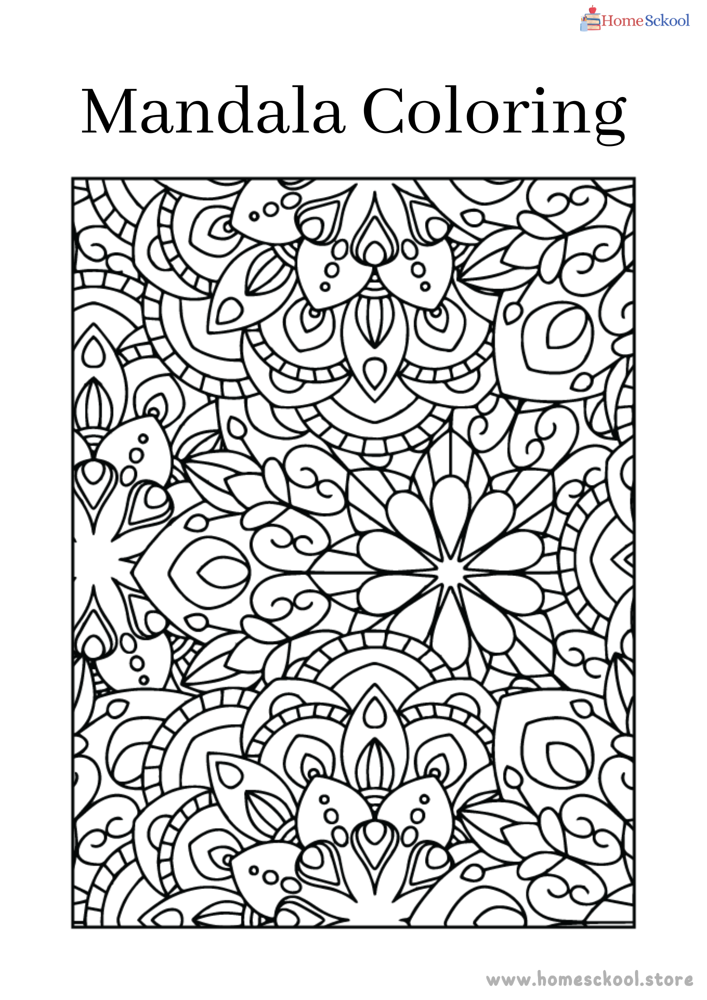 Mandala coloring workbook - Image 5