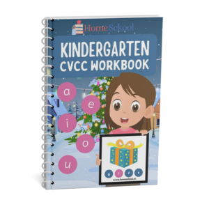 CVCC Kindergarten Workbook in Black and White Illustrative Style High Quality PDF Unlimited Downloads