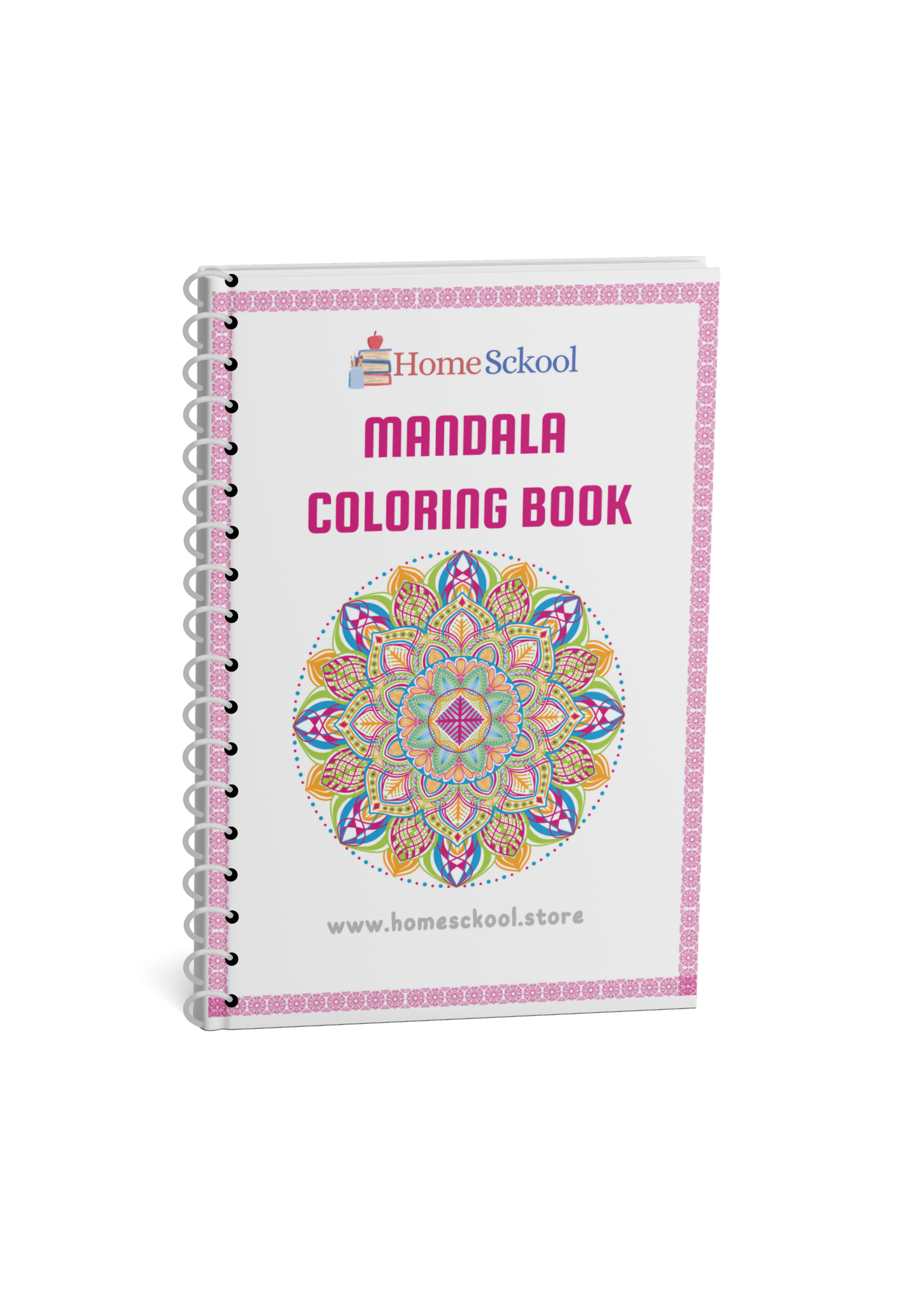 Mandala coloring workbook