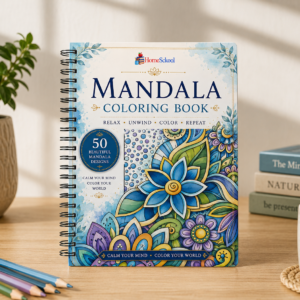 Mandala Coloring Workbook (Printable PDF)