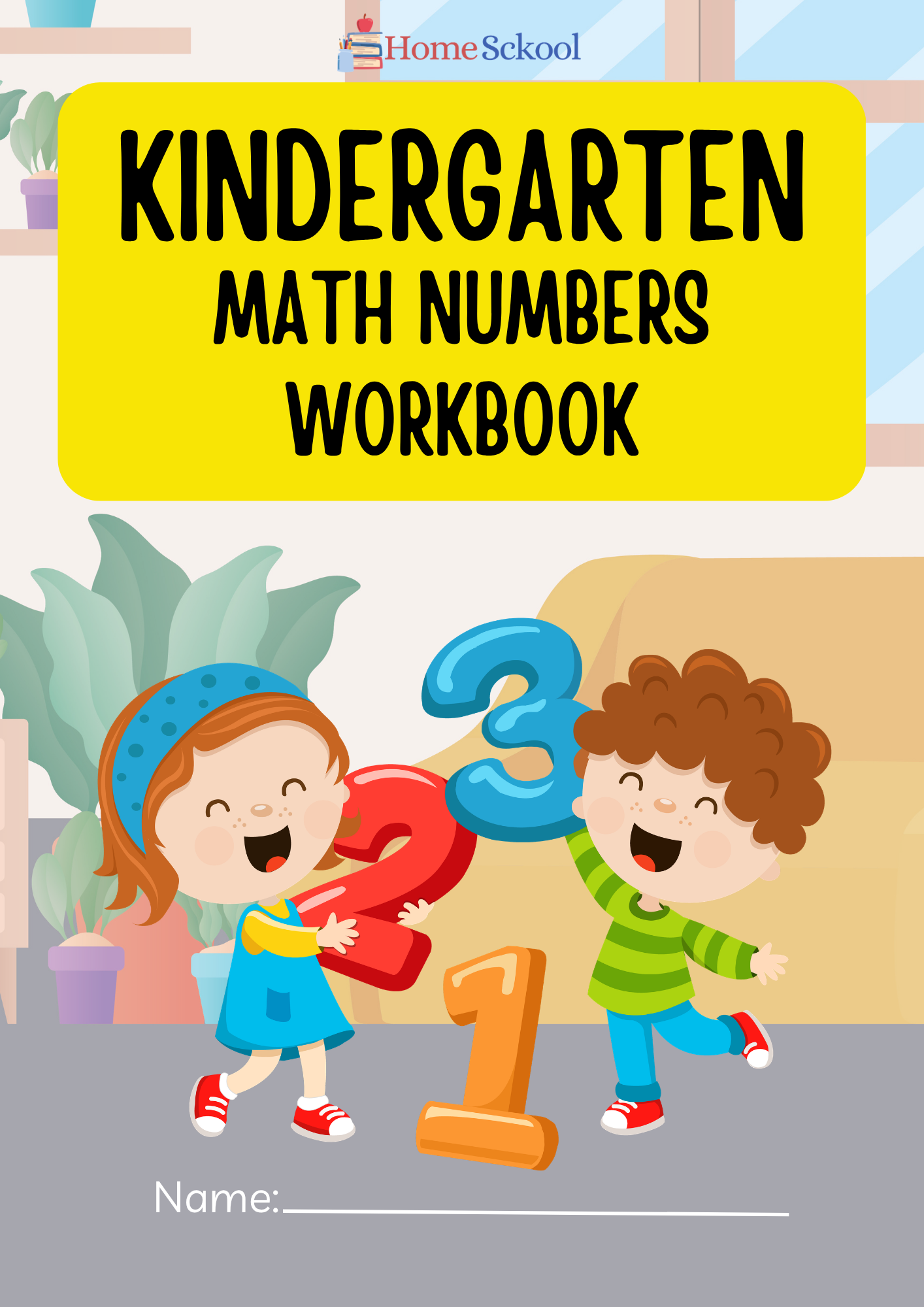 Kindergarten Math Numbers Workbook | 43 Pages Printable PDF | High-Quality | Unlimited Download - Image 2