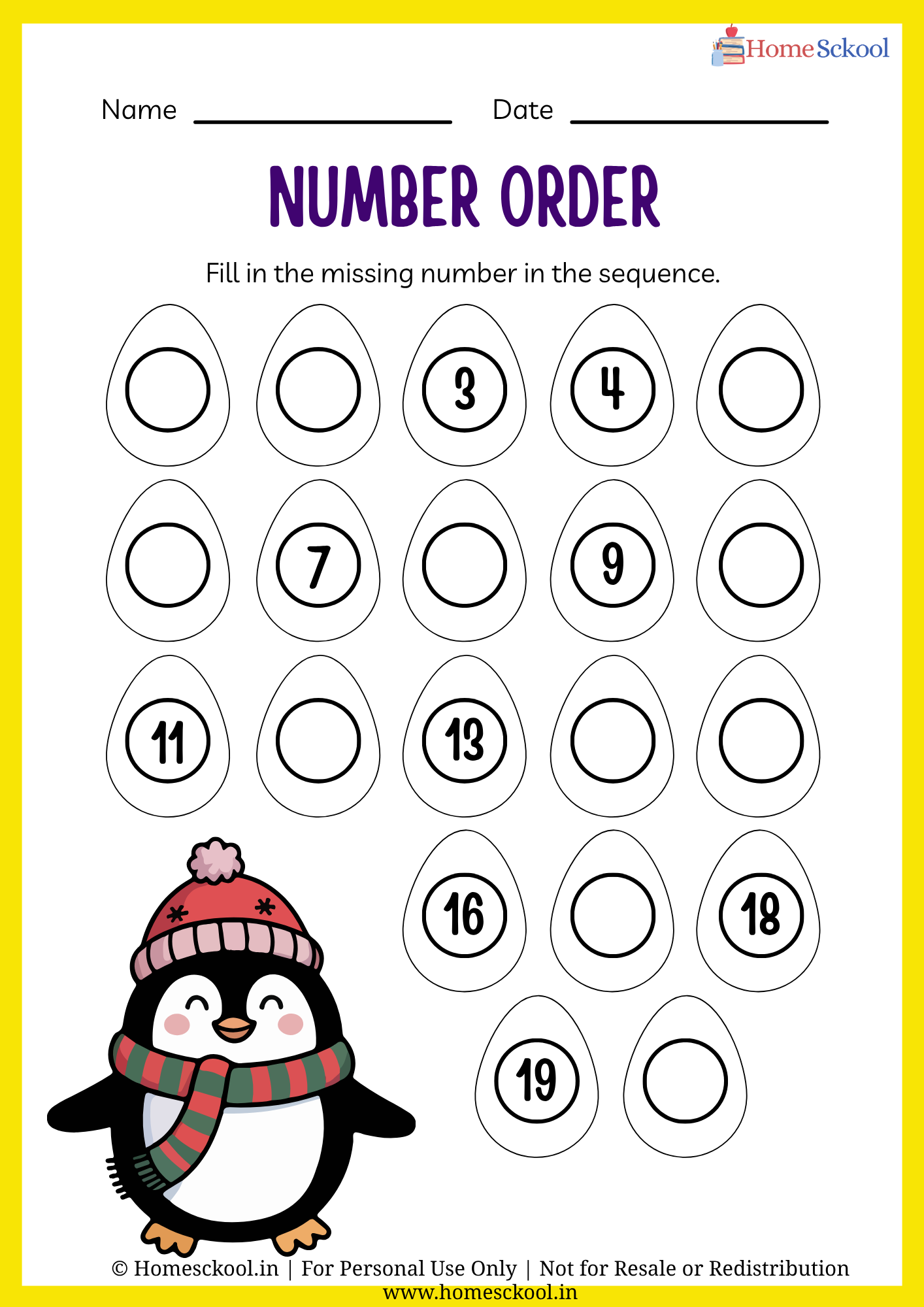 Kindergarten Math Numbers Workbook | 43 Pages Printable PDF | High-Quality | Unlimited Download - Image 4