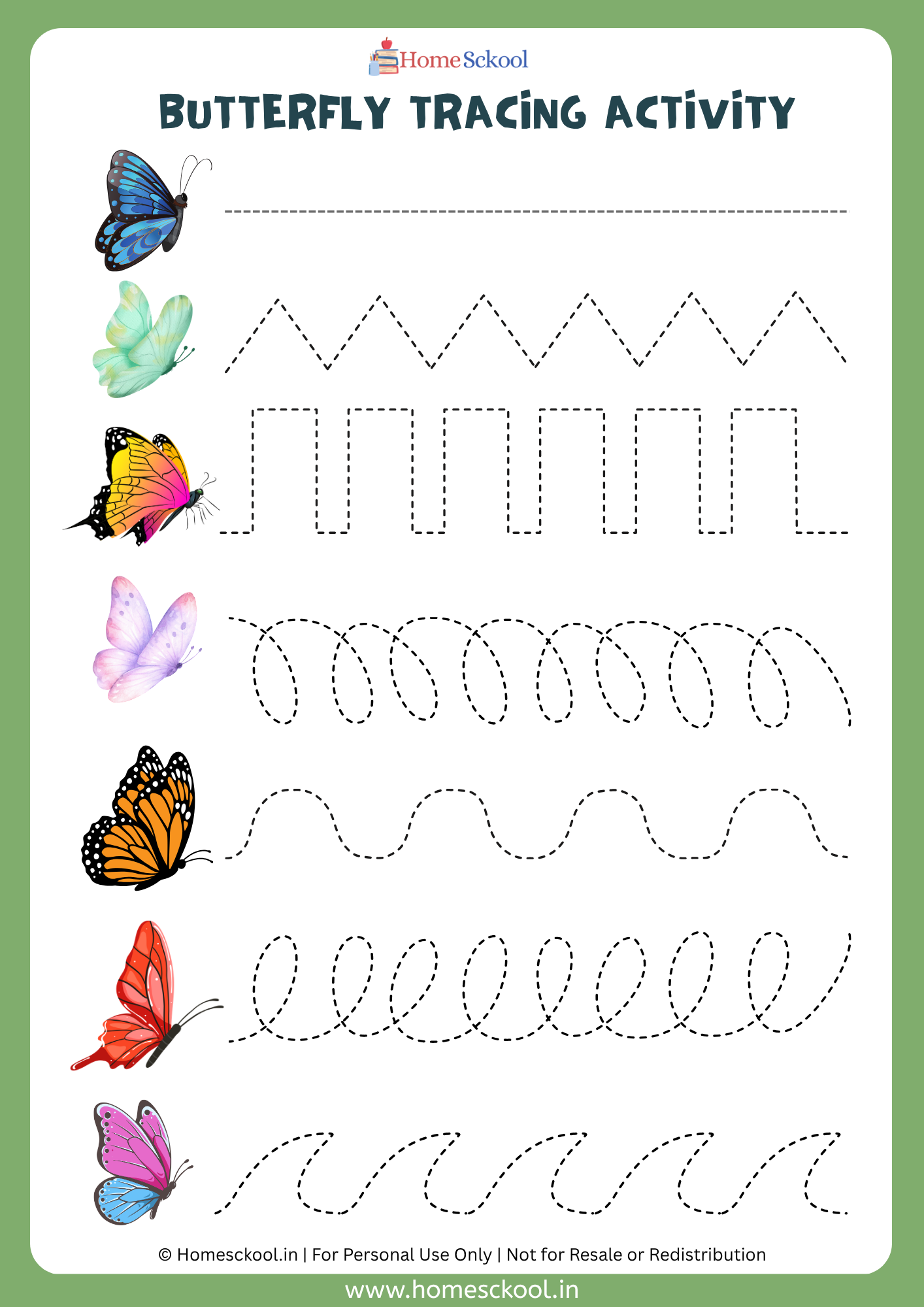 Pre-Nursery Learning Workbook (Age 2+) Volume 1 | Tracing, Matching & Brain Activities High Quality PDF Workbook Unlimited Downloads - Image 4