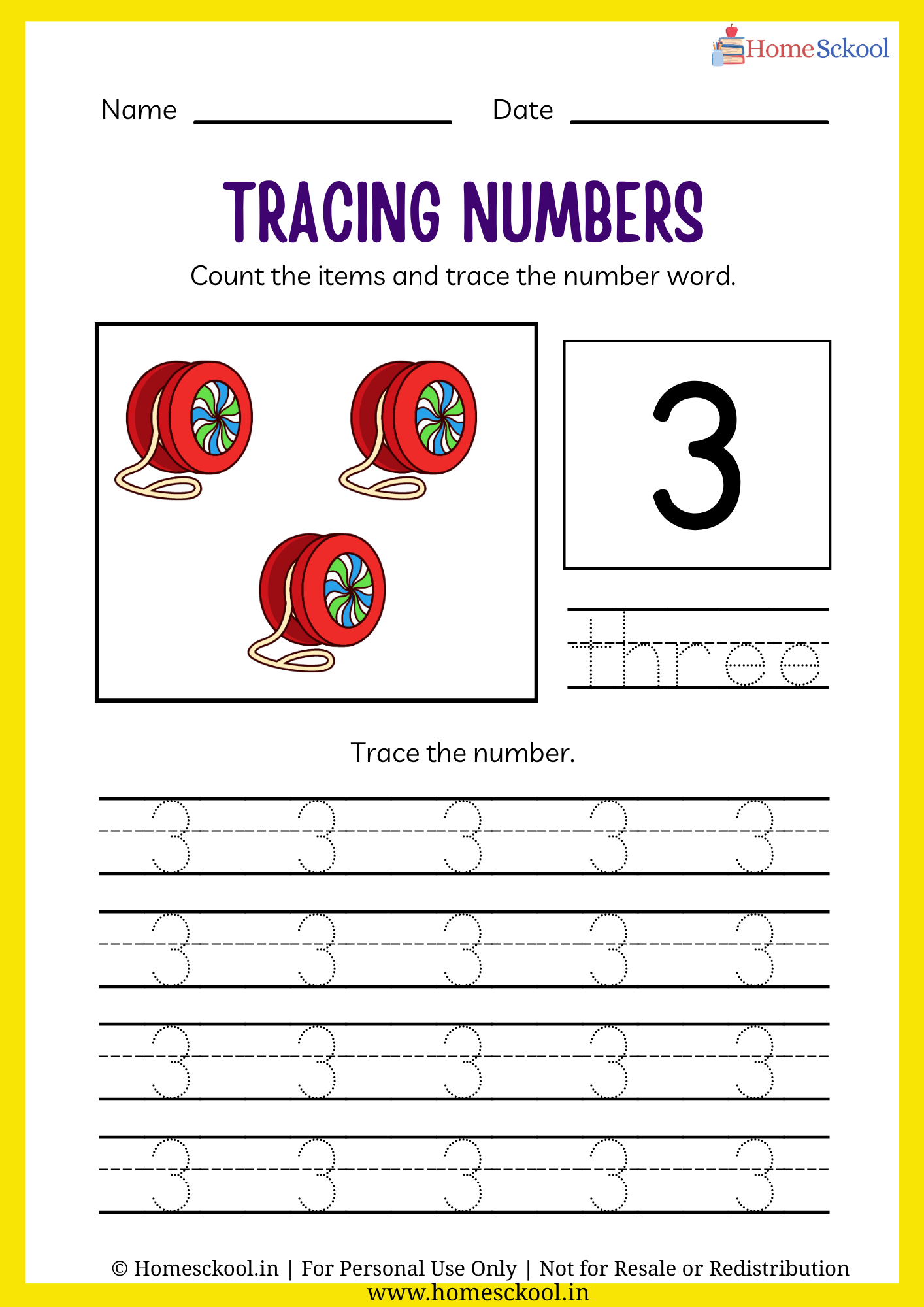 Kindergarten Math Numbers Workbook | 43 Pages Printable PDF | High-Quality | Unlimited Download - Image 3